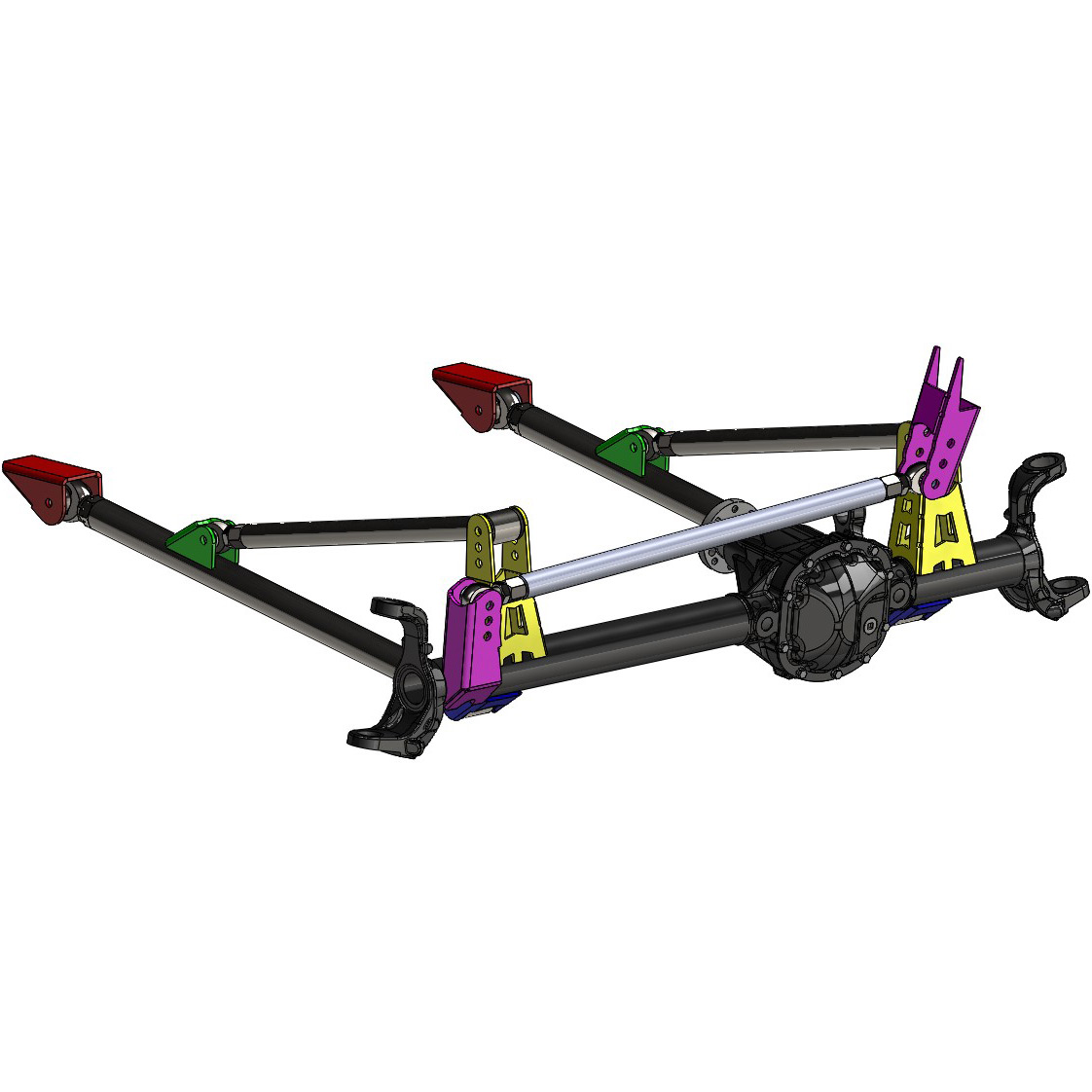 front link suspension